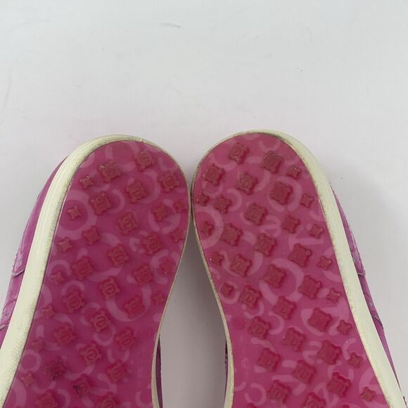 Ecco Hybrid 2 Spikeless Golf Shoes Womens 6 - 6.5 EU 37 Pink Leather Wingtip - Picture 14 of 16